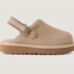 UGG Toddler Goldenstar Braided Clog Mustard Seed